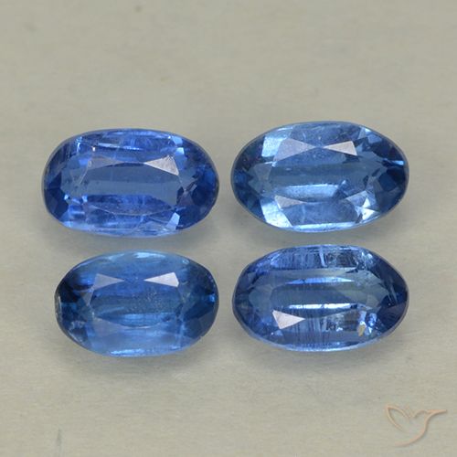 1.52ctw Natural Azul escuro Dianita, oval, VS-SI