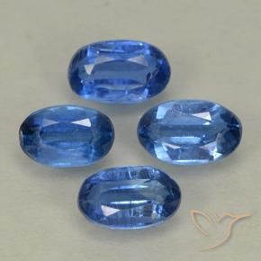 Pedras preciosas de Dianita Azul escuro natural de 1.52 ct, oval, VS-SI