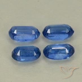 Pedras preciosas de Dianita Azul escuro natural de 1.52 ct, oval, VS-SI