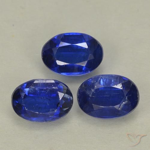 Pedras preciosas de Dianita Azul-marinho natural de 1.52 ct, oval, VS-SI
