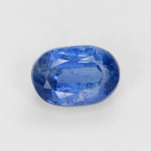 Cianita azul natural 0,82ct, corte oval, SI