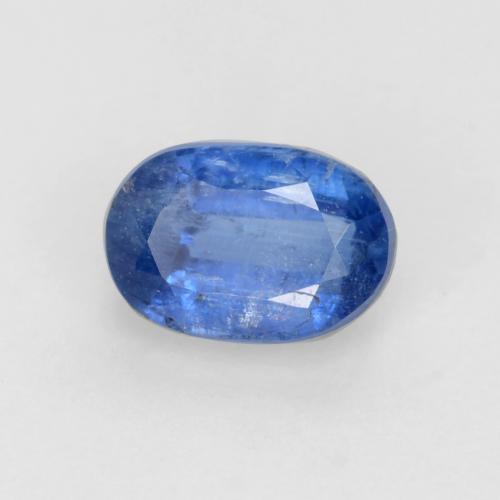 Cianita azul natural 0,82ct, corte oval, SI