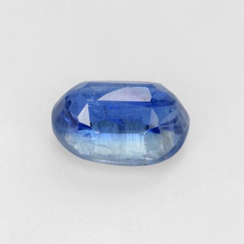 Cianita azul natural 0,82ct, corte oval, SI