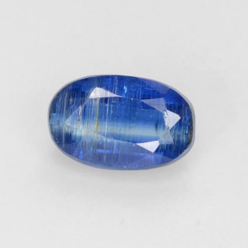 Cianita azul natural 0,74ct, corte oval, SI-I1