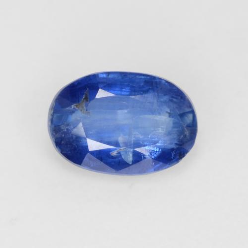 Cianita azul natural 0,68ct, corte oval, SI