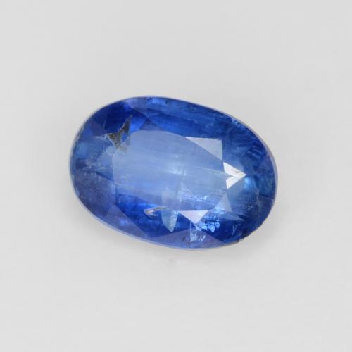 Cianita azul natural 0,68ct, corte oval, SI