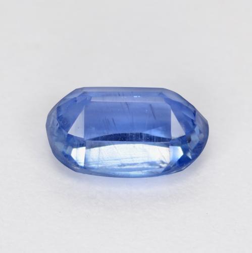 Dianita azul marinho claro Natural 0.78ct, Corte Oval, SI