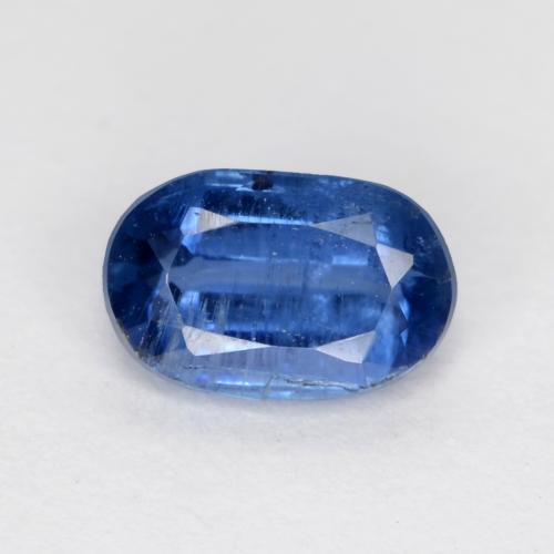 Cianita azul natural 0,70ct, corte oval, SI
