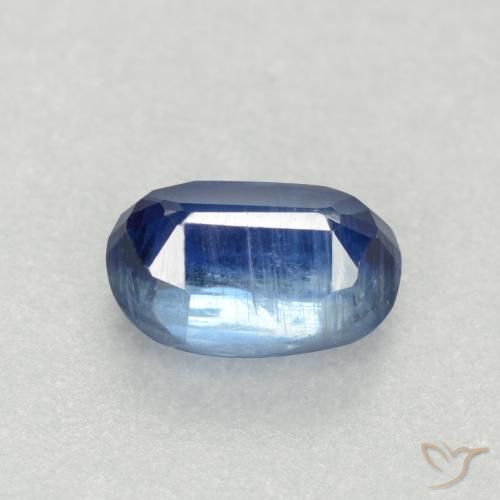 Dianita Azul escuro Natural 0.76ct, oval, SI-I1