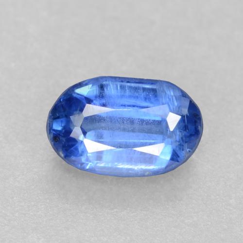 Cianita azul natural 0,52ct, corte oval, SI
