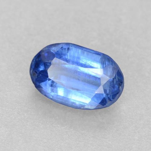 Cianita azul natural 0,52ct, corte oval, SI
