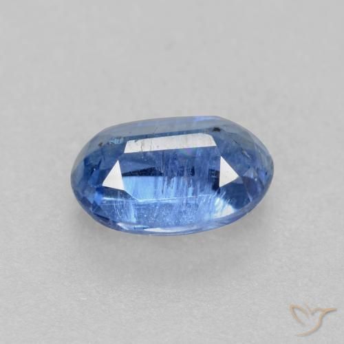 Dianita Azul escuro Natural 0.73ct, oval, I1