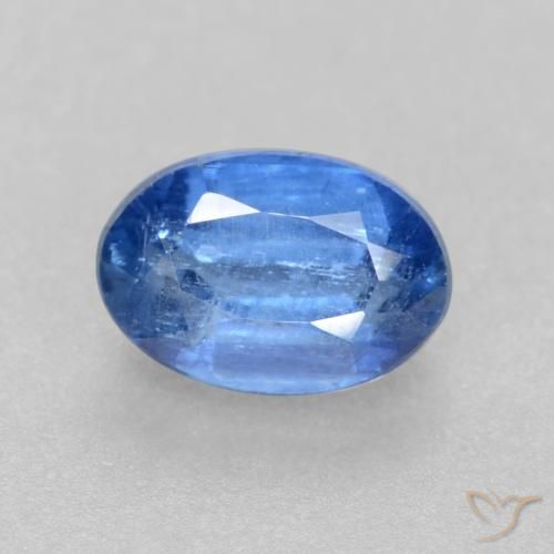 0.69ct Natural Azul claro Dianita, oval, SI-I1