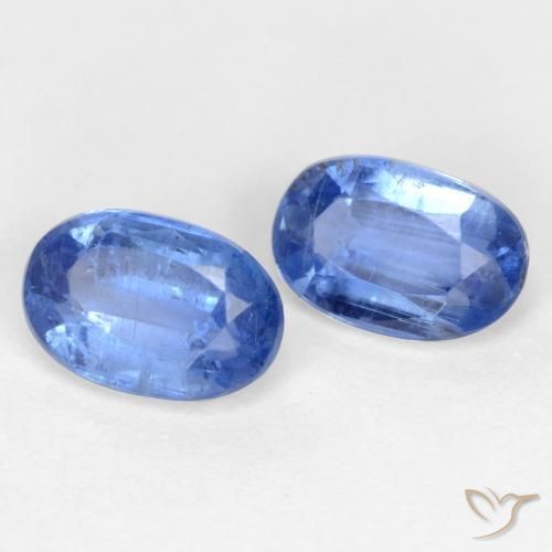 Pedras preciosas de Dianita Azul-marinho natural de 1.34 ct, oval, SI-I1
