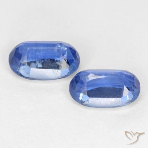 Pedras preciosas de Dianita Azul-marinho natural de 1.34 ct, oval, SI-I1