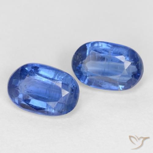 Pedras preciosas de Dianita Azul profundo natural de 1.39 ct, oval, SI