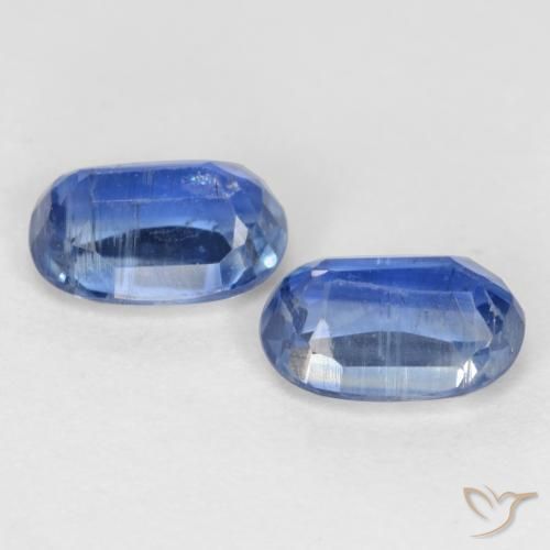 Pedras preciosas de Dianita Azul profundo natural de 1.39 ct, oval, SI