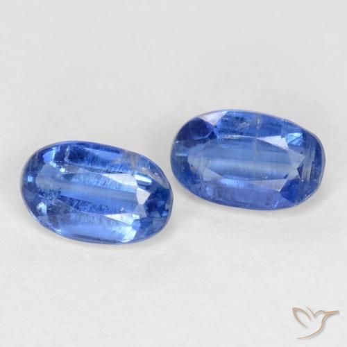 Pedras preciosas de Dianita Azul-marinho natural de 0.79 ct, oval, SI-I1