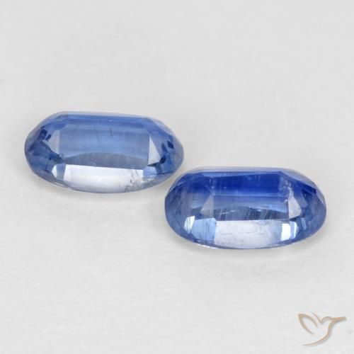 Pedras preciosas de Dianita Azul-marinho natural de 0.79 ct, oval, SI-I1
