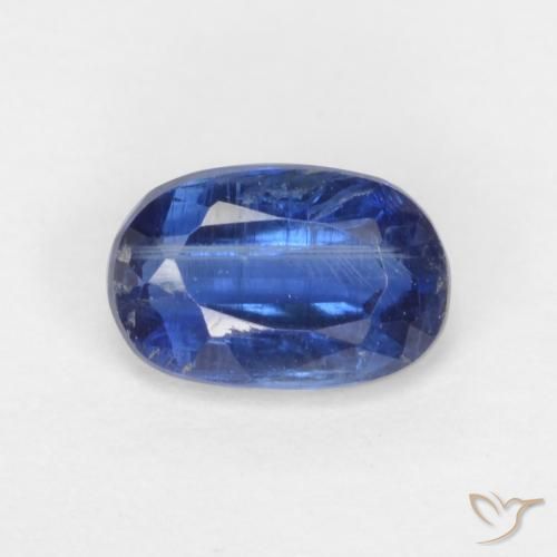 0.68ct Natural Azul profundo Dianita, oval, SI-I1