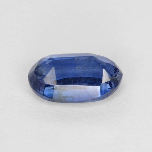 Cianita azul natural 0,64ct, corte oval, SI-I1