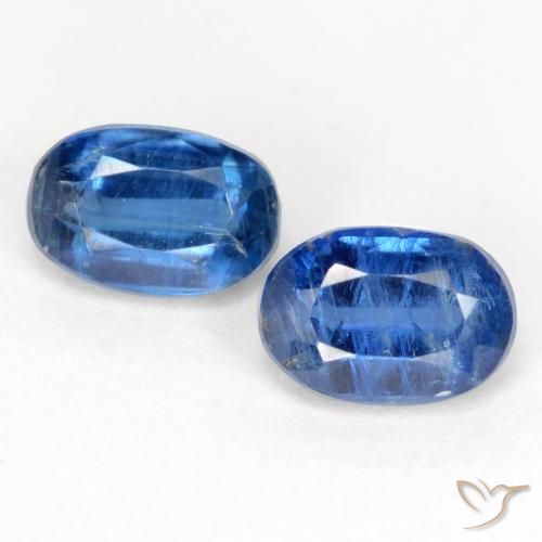 1.59ctw Natural Azul médio Dianita, oval, SI-I1