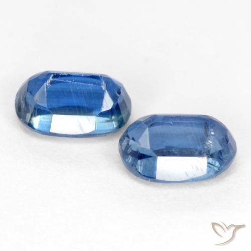 Pedras preciosas de Dianita Azul médio natural de 1.59 ct, oval, SI-I1