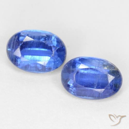 1.09ctw Natural Azul escuro Dianita, oval, SI-I1
