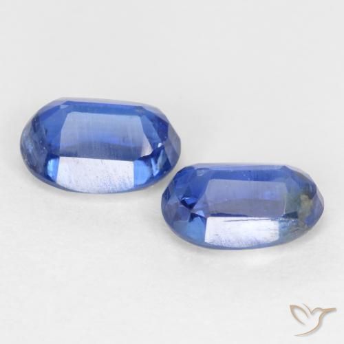 Pedras preciosas de Dianita Azul escuro natural de 1.09 ct, oval, SI-I1