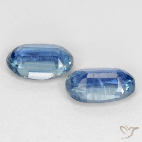 Pedras preciosas de Dianita Azul escuro natural de 1.27 ct, oval, I1