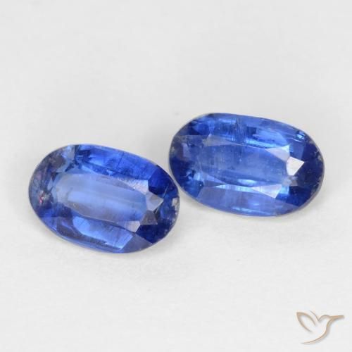 Pedras preciosas de Dianita Azul profundo natural de 0.98 ct, oval, SI-I1