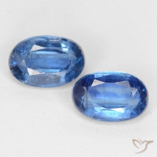 1.46ctw Natural Azul médio Dianita, oval, I1