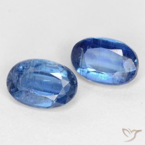 Pedras preciosas de Dianita Azul médio natural de 1.46 ct, oval, I1