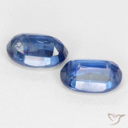 Pedras preciosas de Dianita Azul médio natural de 1.46 ct, oval, I1