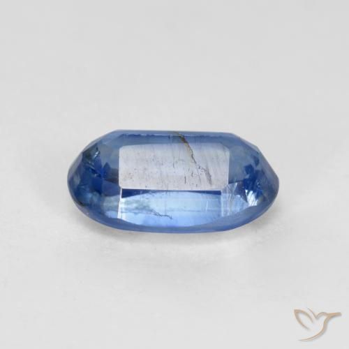 Dianita Azul escuro Natural 0.64ct, oval, SI-I1