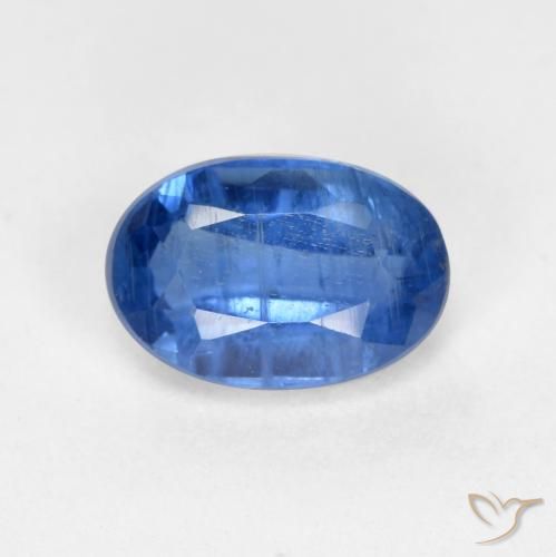 0.69ct Natural Azul-marinho Dianita, oval, SI-I1