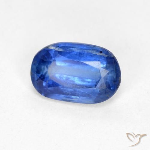 0.58ct Natural Azul escuro Dianita, oval, SI-I1