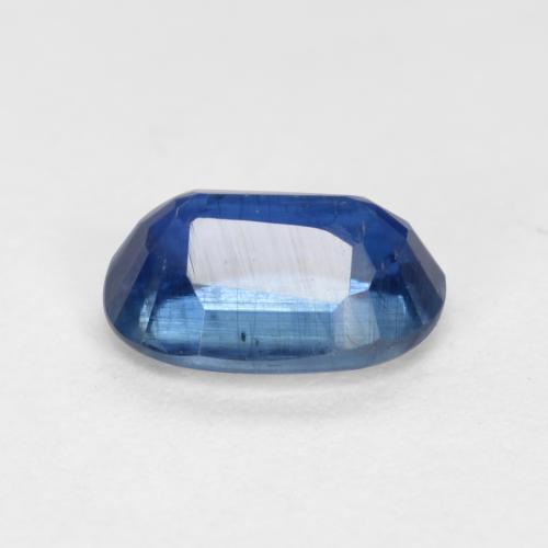 Cianita azul natural 0,67ct, corte oval, SI-I1
