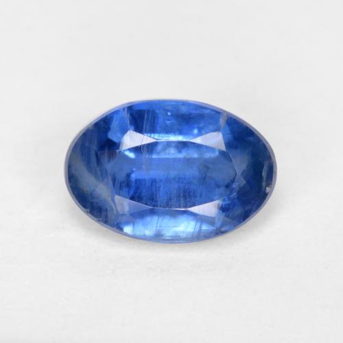 Dianita Azul escuro Natural 0.72ct, oval, SI-I1