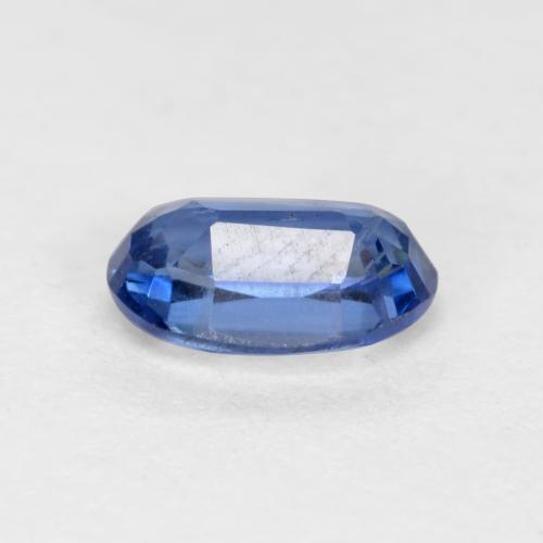 Cianita azul natural 0,61ct, corte oval, SI-I1