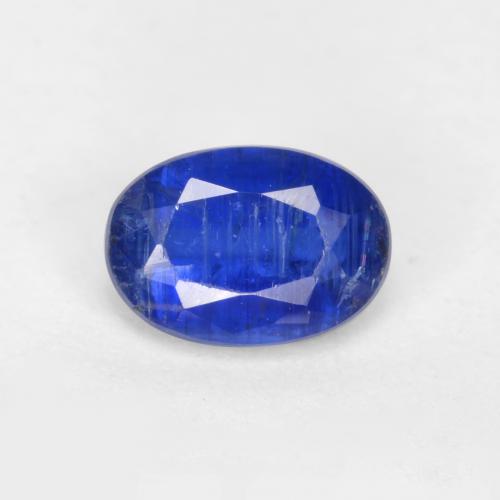 Cianita azul natural 0,61ct, corte oval, SI-I1
