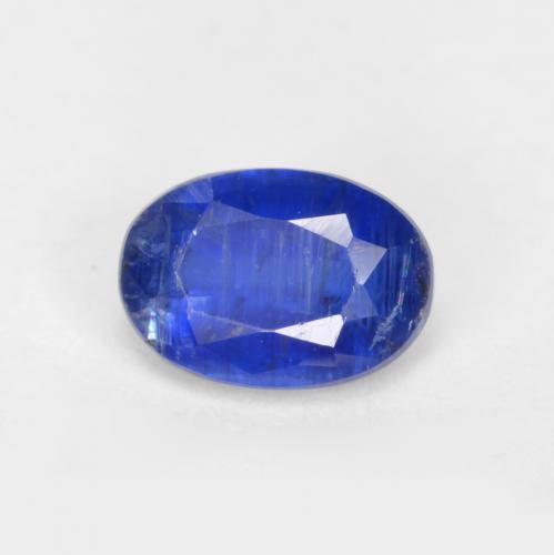 Cianita azul natural 0,61ct, corte oval, SI-I1