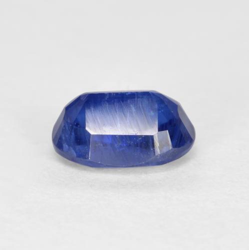 Cianita azul natural 0,61ct, corte oval, SI-I1
