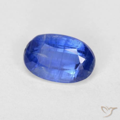 Dianita Azul profundo Natural 0.62ct, oval, SI-I1