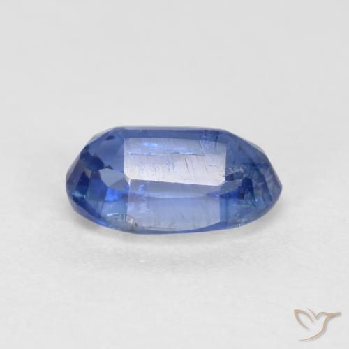 Dianita centáurea azul Natural 0.79ct, oval, SI-I1
