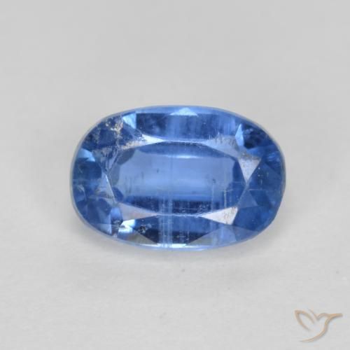 0.75ct Natural Azul-marinho Dianita, oval, SI-I1