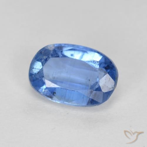 Dianita Azul-marinho Natural 0.75ct, oval, SI-I1