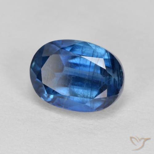 Dianita Azul escuro Natural 1.61ct, Corte Oval, VS-SI