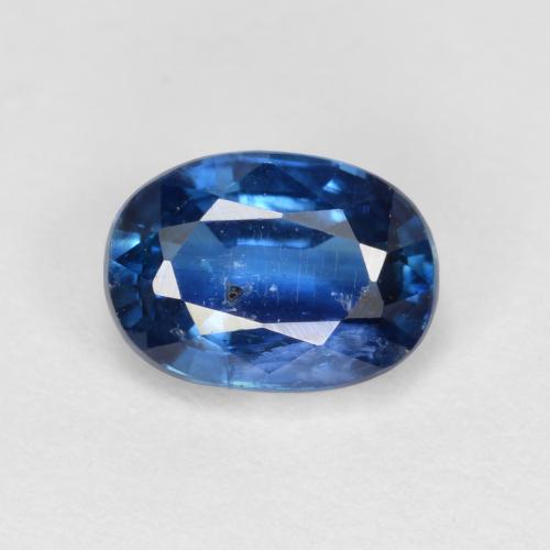 Cianita azul natural 1,12ct, corte oval, VS-SI