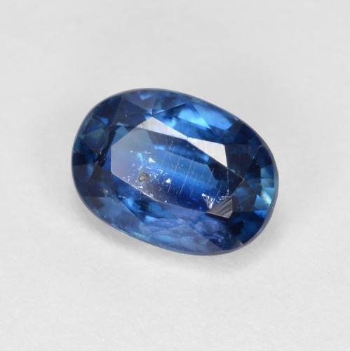 Cianita azul natural 1,12ct, corte oval, VS-SI